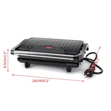 750W Household Mini Steak hine Hamburger Fried Egg Electric Sand Maker Non Stick Surface Grill Toaster EU Plug