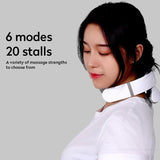 Wireless Pulse Pain Relief Electronic 4D Shiatsu Cervical Massager Hard Neck Massage Health Therapy