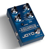 Joyo R-07 Aquarius Looper + Delay Pedal Effect Digital Delay Pedal 8 for Electric Pedal Guitarra Pedalboard Effector