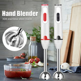 Immersion Hand Blender Electric Vegetable Grinder Handheld Stick Mixer For Smoothies Sauces Baby Food Soups