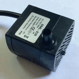 110V 4W 350L/H Low Noise Carving hine Coog Plastic Submersible Brewing Water Pump