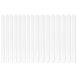 16 Pieces 3/8 and 5/8 Inch Stainless Steel DIY Cuff Bangle Bracelet Blanks