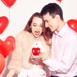 24Piece Foam Relief Ball Valentine's Day Shapeds Red Heart Stress Balls For School Carnival Reward