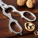 Scissors 3Cr14 Stainless Steel Kitchen Poultry Chicken Bone Scissor Cutter Cook Tool Gadget Shear Fish Duck Cut