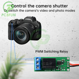 RC Model Aircraft PWM Electronic Module Navigation Light Controller 1CH Relay 5V-12V Universal Switch