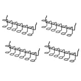4 Pcs Screwdriver Multi-Tool Accessory Accessories Multi-Ring Tool Holder for Pegboard