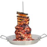 Roasting Grill Stand Roaster Rack Kitchen Outdoor BBQ Tools Carbon Steel Non-stick Grilled Chicken Plate