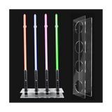 Mount Light Saber Rack Wall Holder,Acrylic Lightsaber Display Stand for Most Lightsabers