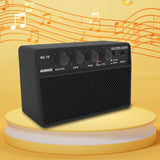 Acoustic Speaker with 6.35mm Universal Interface Professional Guitar Amp Headphone Output for Travel Daily Practice