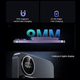 10000mAh Portable 22.5W Magnetic Power Bank 15W Wireless Fast Charger LED Battery Display For IPhone 12 13 14 Pro Max