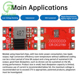DC-DC 25V to 5V/12V 8A Mini 96% Efficiency Airplane Power Buck Module