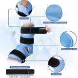 Cold Hot Compress Heel Ice Pack Reusable Professional Ankle Brace Compression Protector Relief Pains