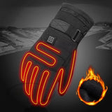Motorcycle Heating Thermostat Warm Windproof Rechargeable Touch Screen Gloves Winter Outdoor Sports Cycg Accessories