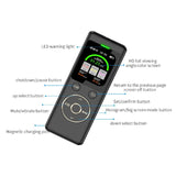 1Pc High Precision Nuclear Radiation 2" Color Display X-ray Beta Gamma Detector Geiger Counter Dosimeter