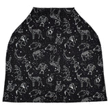 Nursing Cover & Baby Carseat Cover,Ultra Soft And Breathable,Large Full Coverage Breastfeeding Canopy Gives Privacy