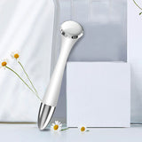 Mini Round Head Microcurrent Vibration Anti Aging Face Massager
