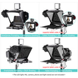 Andoer A1 Portable for Phone DSLR Recording Live Broadcast Mobile Teleprompter Artifact Video With Remote Control