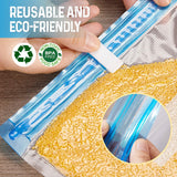 Kitchen Sealer Set Vacuum Bags Food Reusable Packages Freezing with Hand Pump Bag for Sous Vide