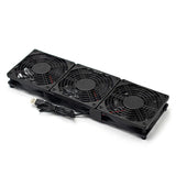 Three-fan High-performance 360mm X 120mm Usb Router Fan Efficient Laptop Host Case Solution with Big for Micro
