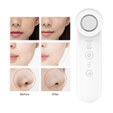 2023 Face ultrasonic ion importing vibration massage beauty device facial massager machine home use beauty equipment