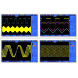 Hantek DSO4202S Digital Multimeter 200MHz 2CH Oscilloscope USB Benchtop osciloscopio Arbitrary Waveform Generator Logic Analyzer