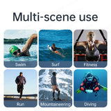 Bone conduction Bluetooth 5.3 Earphone IPX8 Swim Headphones Hifi Ear-hook Wireless 32G Earbuds Waterproof Ear Headset Earphones