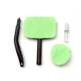Window Cleaner Brush Kit Windshield Cleaning Wash Tool Inside Interior Auto Glass Wiper With Long Handle Car Accessories