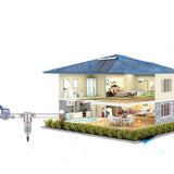 1PC Pre Purifier Sediment Water Filter Central Prefilter System Backwash Remove Contaminant Stainless Steel Mesh