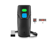 Jooyetc 1D 2.4G Wireless Bluetooth Scanner Portable Mini Barcode Reader