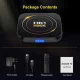 HK1 RBOX Android 12 TV 2GB RAM 16GB ROM Allwinner H618 Dual Wifi 2.4G/5G BT 4.0 Support HD 6K 3D Media Player Set Top BOX