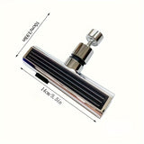 Waterfall Kitchen Faucet Sprayer Head Replacement Waterfall Kitchen Sink 3 Spray Modes ABS Swivel