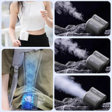 Portable Powerful Small Personal Waist Clip Speed Adjustabl Outdoor for Work Coog Antiheatstroke Fan