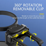 Outlet Vehicle Air Vent Multifunctional Car Adapter Dashboard Cup Holder Beverage