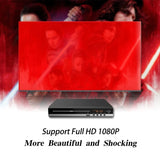 High Quality High-defination 1080P Home Box for TV All Region Free DVD CD-Discs Player AV-Output Built-in MIC-port
