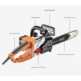 2200W Logging Chainsaw Wood Hand Tools Electric Handheld Tree Electric Woodworking Power Chainsaw Portable High Power Chainsaw