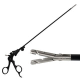 5X330mm Laparoscopy Endoscope Surgical Instrument Type S Knot Forceps