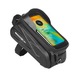 ESLNF Touch Screen Bike Pouch Phone Light Barrier Waterproof Bicycle Front Frame Bag Hard Shell Case Cycg Accessories