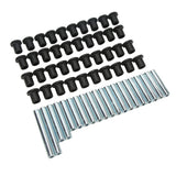 A Arm Bushing Kit Friction Resistant Steel ABS  Cushioning Control Arm Bushing Kit Low Noise Compact for ATV
