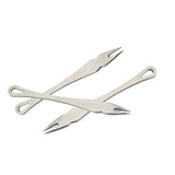 1PCS 2/3/4MM Stainless Steel Leather Shallow Slot Edge Linear Leather Edge Creaser Leather Crimping Working Craft Making Tool