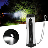 D300 Hand Crank Generator Multifunctional Portable Emergency Power Supply 5 LED Flashlight AM/FM Radio For Outdoor