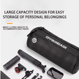 OFFBONDAGE Bicycle Front Tube Waterproof Large Capacity Handlebar Portable Multifunctional Shoulder Bike Bag