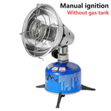 Mini Electronic Ignition Outdoor Heater Small Sun Portable Heating Stove Without Gas Tank For Camping Fishing