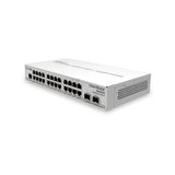 Router Switches MikroTik CRS326-24G-2S+IN 10 Gigabit quiet desktop switch 24 electric port 20000 megabit optical
