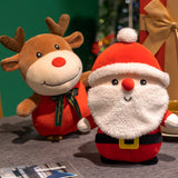 Hot selg cross-border Soft Party Santa Claus, elk dolls, Christmas decorations, kawaii plush toys for children