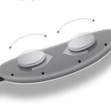The waist massage through physical therapy of lumbar spine household backache massager abdominal lumbago artifact heating belt