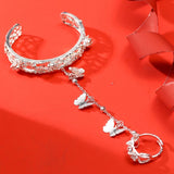 Heaven Official Blessing Flower City Bracelet Classical Butterfly Hollow Out