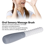 Muscle Training Brush Motor Exercise Tool for Oral Tissue Stimulation and Desensitization