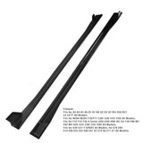 Lower Side Bottom Line Extensions Modifiable Length Lightweight Car Side Skirts Easy Installation for Car