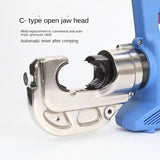 120KN CM-510DPlug-in electric hydraulic pliers small portable terminal crimping pliers copper aluminum nose wire crimping pliers