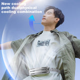 Coog Small Rechargeable Wearable Waist Mounted Fan - 3 Speeds for Running, Cycling, Outdoor Sports
